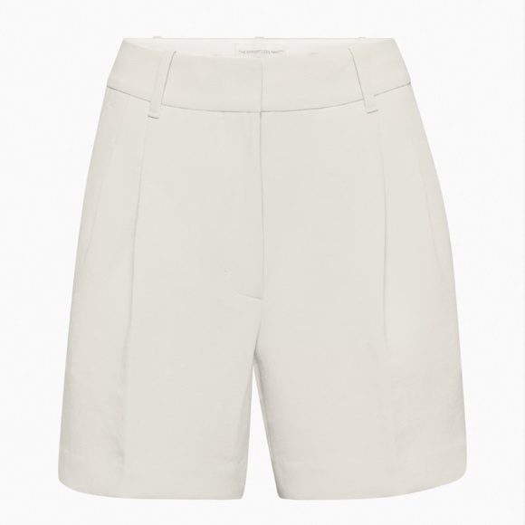 Aritzia Wilfred Effortless Pant 5” Short in light baby blue/gray size 00 - Picture 6 of 14